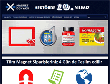 Tablet Screenshot of magnetdunyasi.com